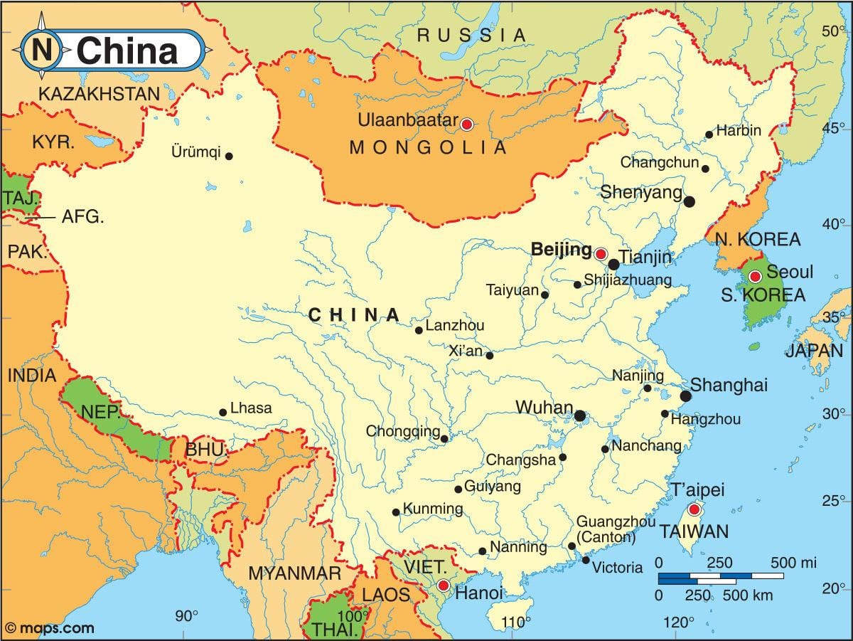 air China ფრენის რუკა