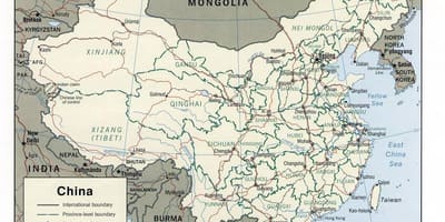 ჩინეთის რუკა ამოსაბეჭდი