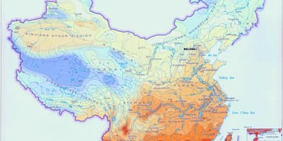 ამინდი რუკა ჩინეთი