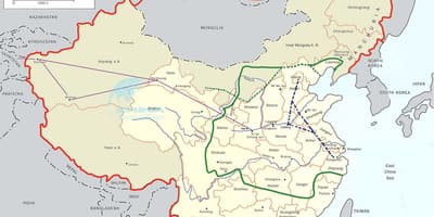 რუკა ჩინეთი grand canal