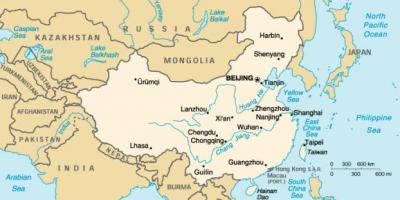უძველესი რუკა ჩინეთი